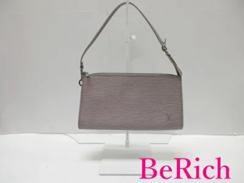 Louis Vuitton Pochette Accessoires Epi Lilac Purple Leather Accessory Pouch